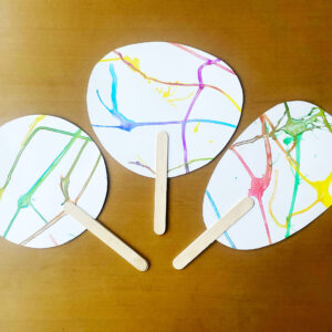 ウィークエンドミュージアム「流し絵うちわ」